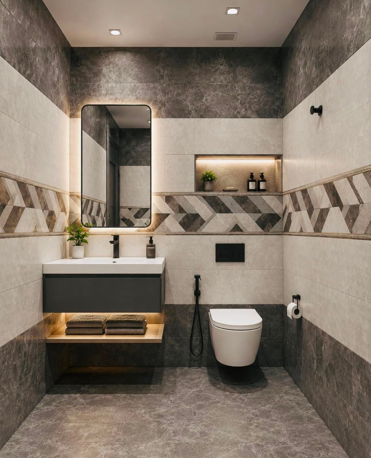 12x24 China Polish Tiles | Budget Friendly ✨ view 8